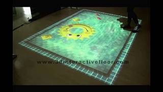 3D Interactive Floor    swimming pool