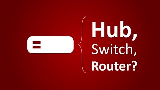 Hub, switch or router? network devices ...