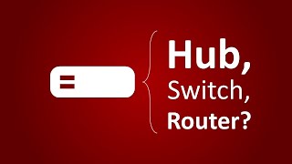 Hub, Switch or Router? Network Devices Explained