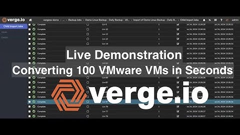 VMware Migration at Scale