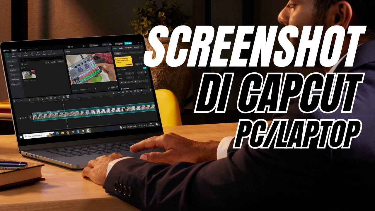 Cara Screenshot Di Capcut PC - YouTube