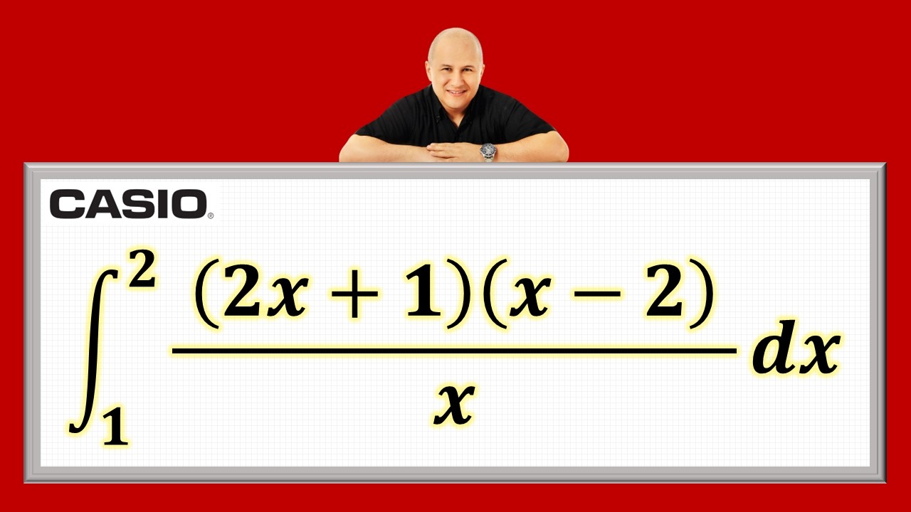 Integrales definidas | Ej. 8 #julioprofe y #casio