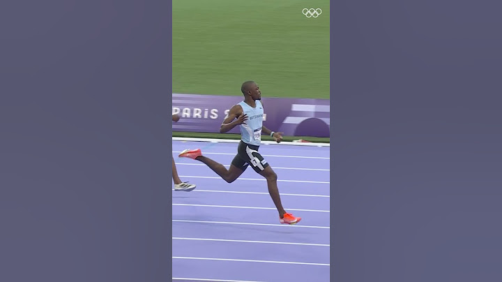 We still get chills rewatching the men's 200m final! 🥹🏅 #Olympics #Paris2024