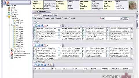 SequelMed EMR Demo Part II