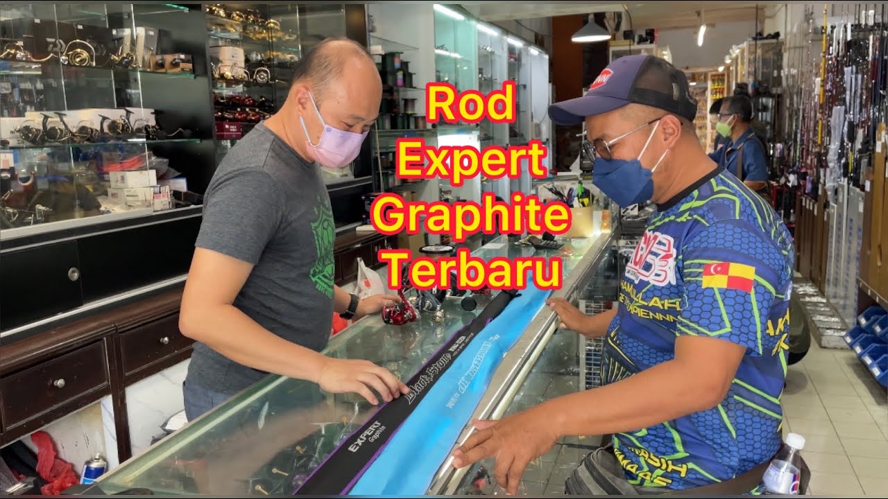 TERBARU!!! Rod Expert Graphite BLACK STONE n AMBUSH XP 🎣 line YAMATO 🏆 #expertgraphite #daiwa