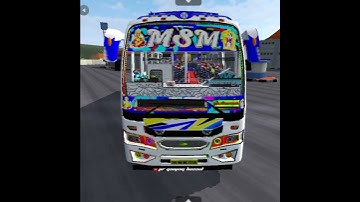 Tamilnadu Private Bus in Bus Simulator Indonesia #shorts
