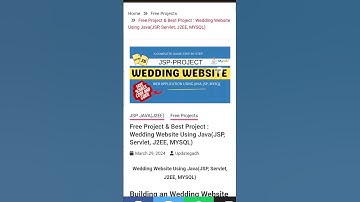 Wedding Website Using Java(JSP, Servlet, J2EE, MYSQL)Software #coding #inventorymanagement