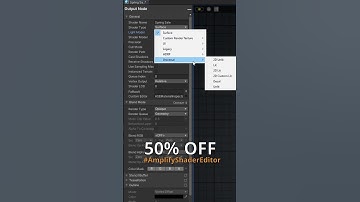 🔥 FLASH SALE 🔥  Amplify Shader Editor is 50% OFF for 24h #Unity3d #Shaders