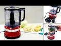 KitchenAid 5 Cup Food Chopper with Blade and Whisk | Review and How to Use 2020