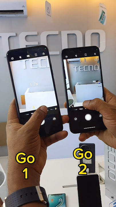Tecno Spark Go 1 Vs Tecno Spark Go 2 Wide Camera Test Results