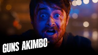 'Miles Fakes His Death' Scene | Guns Akimbo