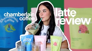 caffeine addict tries chamberlain coffee's new matcha latte mixes