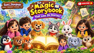 📖✨ The Magic Storybook That Lost Its Stories! | Magical Adventure for Kids | Sumi_Storylogic #Kids 