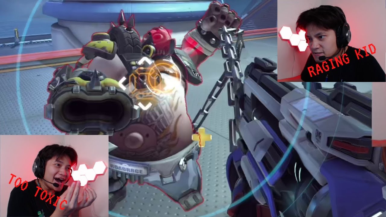 RAGING KID MAD AT OVERWATCH 2 | not so epic comeback - YouTube