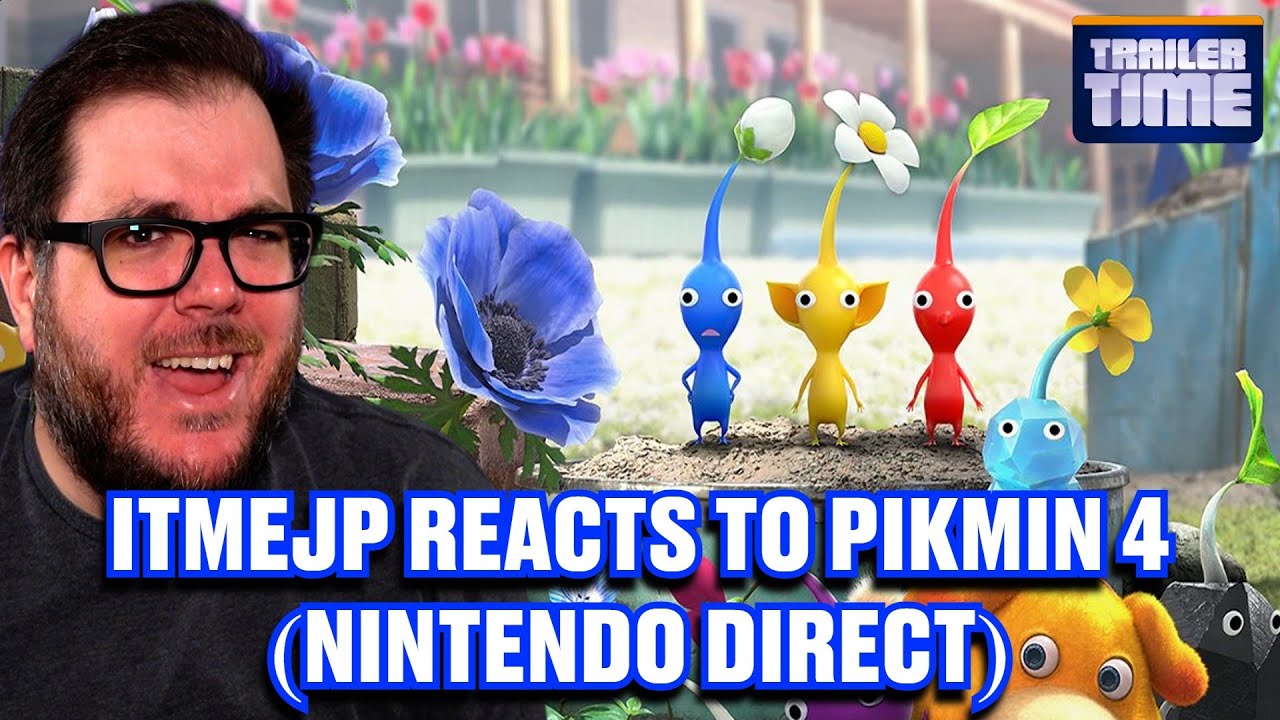 itmeJP Reacts To Pikmin 4 Nintendo Direct 