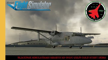 BlackBox Simulations Shorts SD-360/C-23B/C Cold Start Demo | Microsoft Flight Simulator