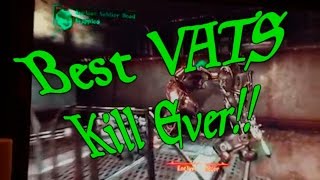 Best VATS Kill EVER!   Fallout 3