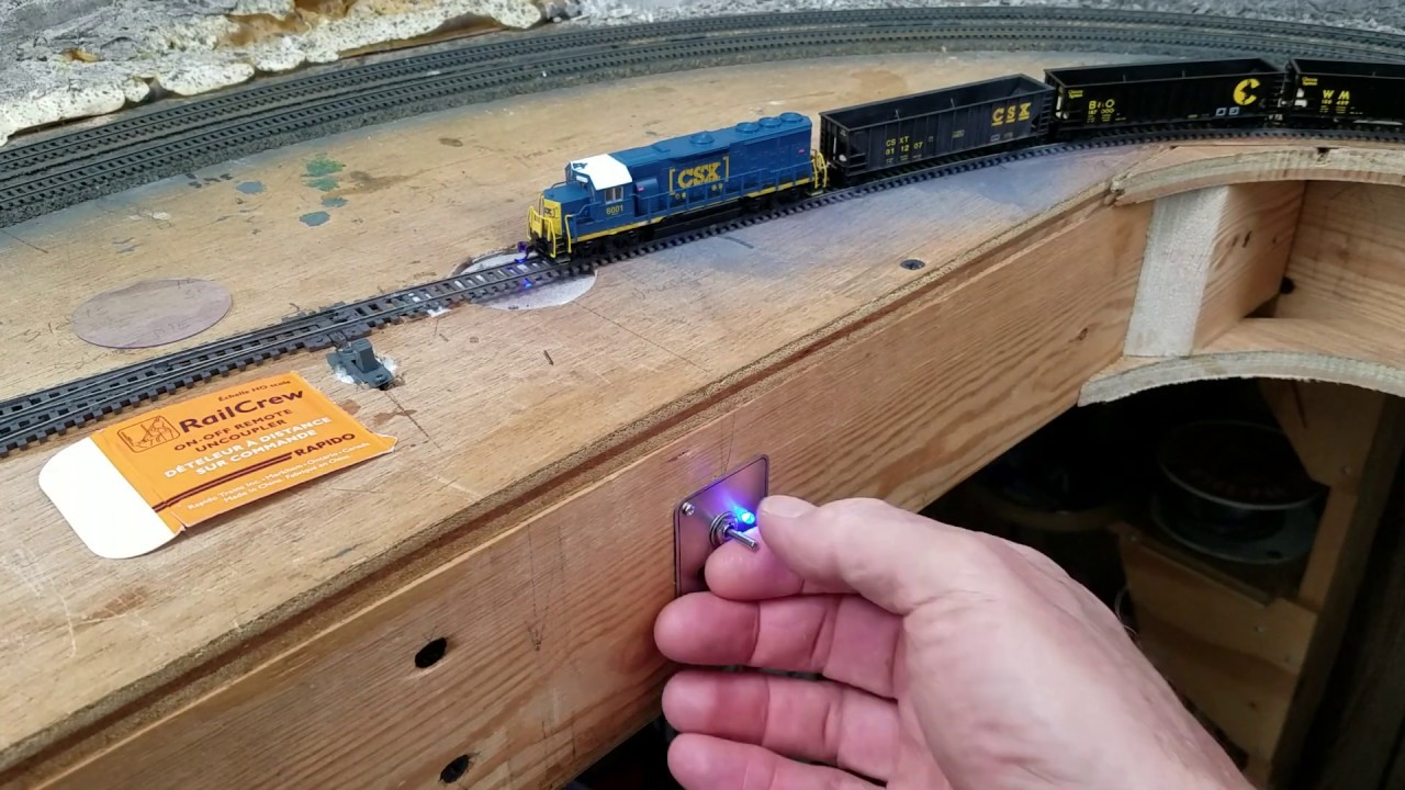 Rapido Railcrew remote HO uncoupler in N scale YouTube