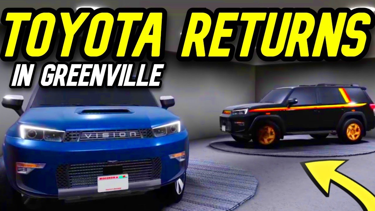 TOYOTA RETURNS BUT... FICTIONALIZED! - Greenville Roblox - YouTube
