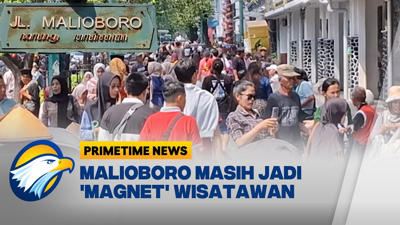 Libur Nataru, Malioboro Dipadati Wisatawan - [Primetime News]