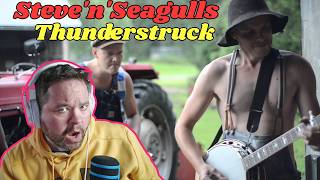 Thunderstruck By Stevenseagulls Live First Time Reaction - Shocked