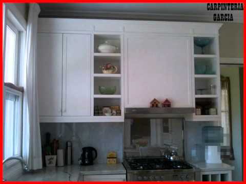 Carpinteria garcia..cocinas integrales..wmv youtube Imagenes de cocinas integrales de concreto con madera
