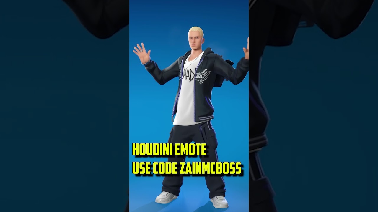 NEW HOUDINI EMOTE  | #houdini  #emenim #gaming   #fortnite