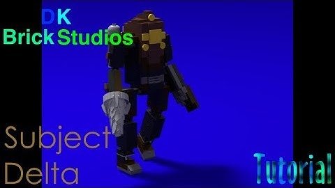 How to BUILD a LEGO SUBJECT DELTA from BIOSHOCK