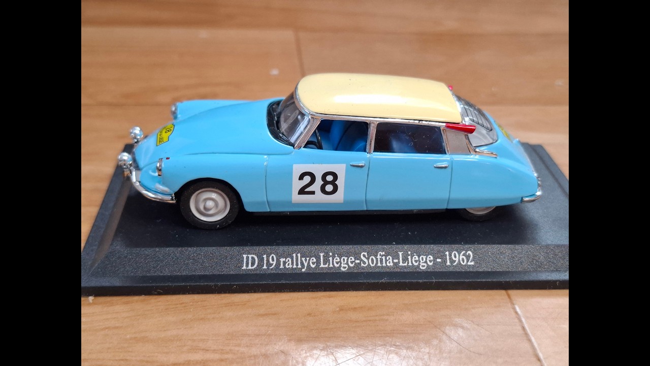 ミニカー CITROEN ID 19 BREAK 1958 Citroen ID 19 1:43 - YouTube