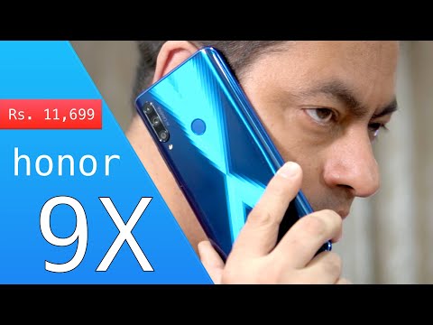 Honor 9X unboxing and first impression - Kirin 710F, special offers