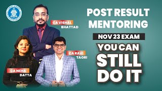 Post Result Session |CA Vishal Bhattad |CA Ravi Taori | CA Neha Datta (Zoom Link in Description)