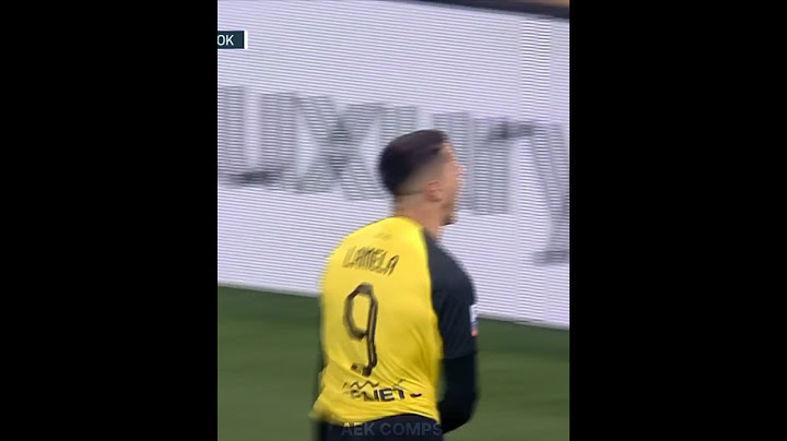 Erik Lamela Goals For AEK 🔥