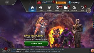 🔥 Enter The Coliseum! My Marvel Contest of Champions Grind Begins 💥 | MCOC Gameplay 2026