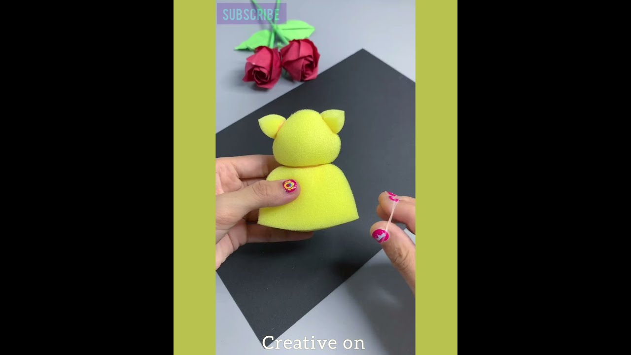 People Make Creative Things With Sponge CREATIVE ON