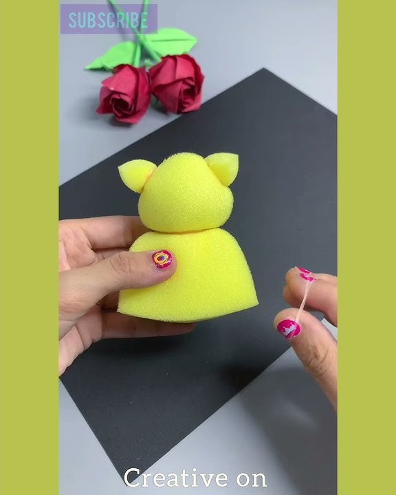 People Make Creative things with Sponge 🧽 | CREATIVE ON