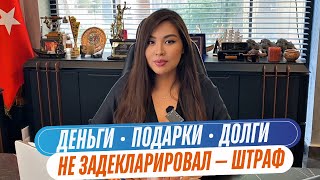 Наличные через границу Турции — как не попасть на штраф?
