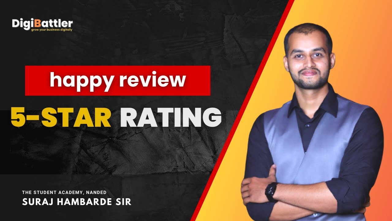 Digital marketing is more effective than Traditional marketing Ι Suraj Hambarde Sir #CustomerReviews