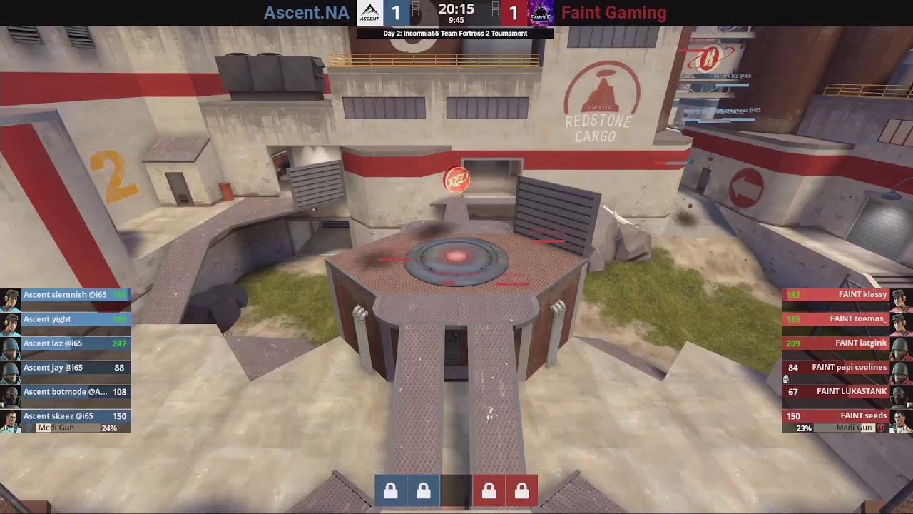 Insomnia65 TF2 Upper Bracket Round 3: Faint Gaming vs. Ascent.NA