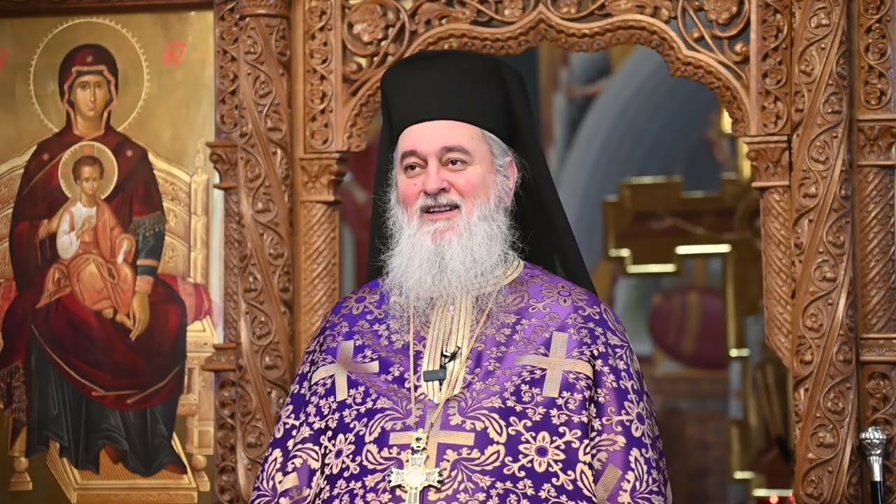 Arhim. Dumitru Cobzaru - Sfanta Liturghie si Parastas, Manastirea „Mihai Voda” Turda, Cluj