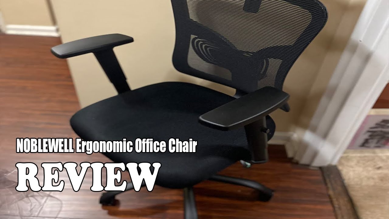 NOBLEWELL Ergonomic Office Chair Review 2024 - See before you buy!