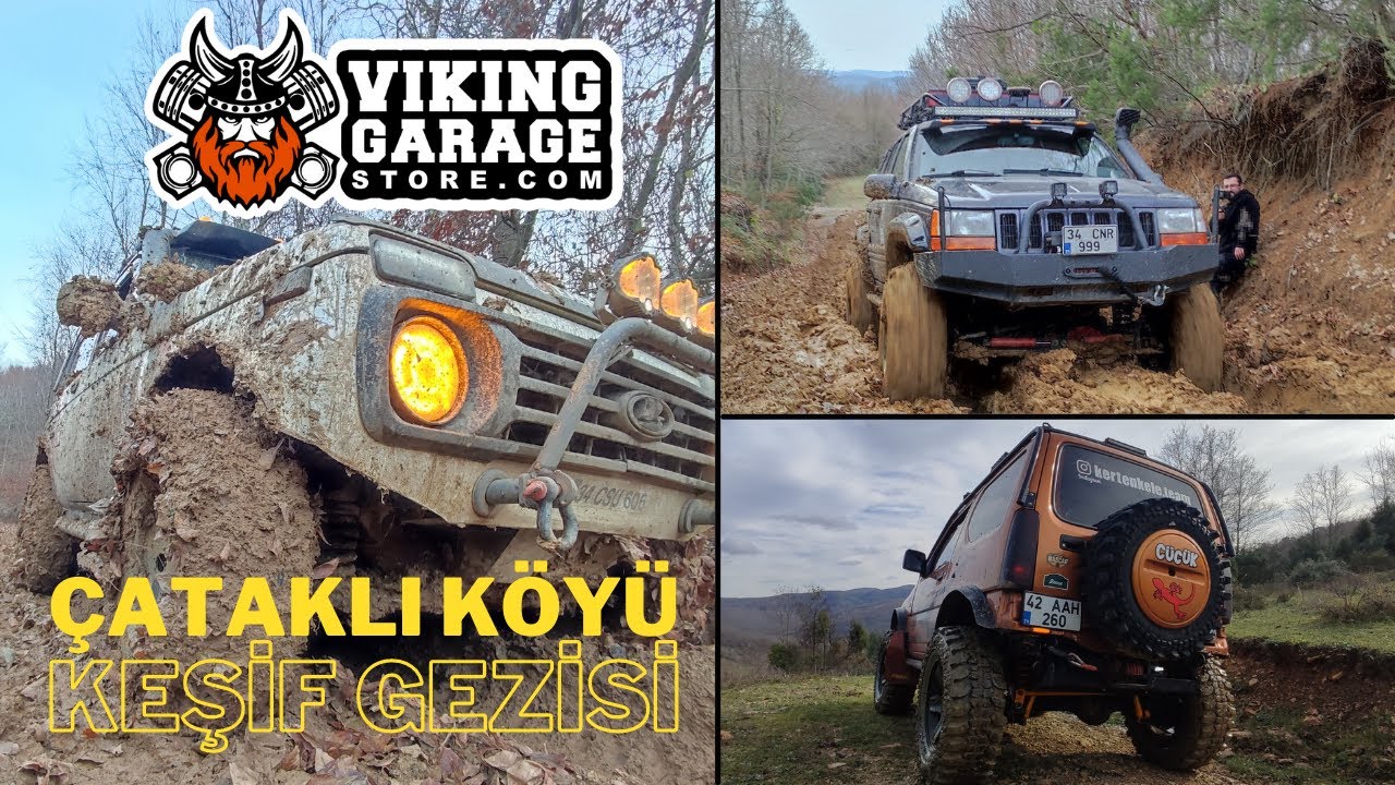 🚨 Yılın Son Etabı Keşif 💥 GrandCherokee 5.2 💥 Niva Bronto 💥 Suzuki Jimny Kertenkele 🦎