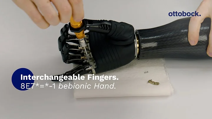 bebionic hand: finger replacement | Ottobock Professionals
