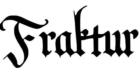 Fraktur Uppercase calligraphy tutorial (A to H)