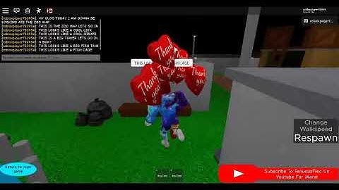 looking at the zoo map in piggy-custom characters showcase