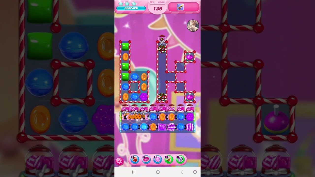 Candy Crush Saga Level 6000 Gameplay YouTube