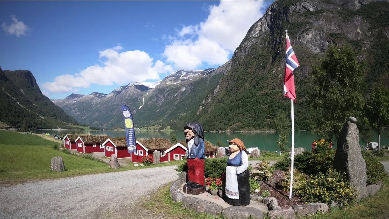 Gryta Camping , Olden vatnet ☀️🏔🇳🇴