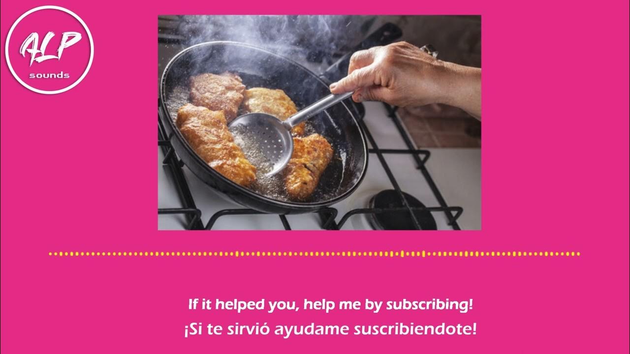 SONIDO FREIR, FREIDORA ALPsounds fry, deep fryer sound effect