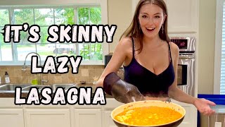 Rachel Pizzolato cooks Lazy Lasagne 🍽 @its-skinny-pasta