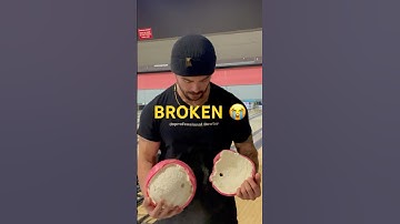 I broke my bowling ball 😭