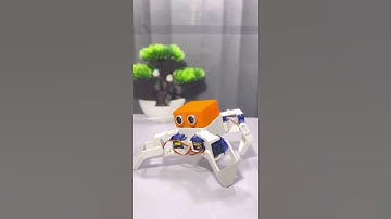 Amazing spider bot dance #viral #science #project #trending #diwali #robot